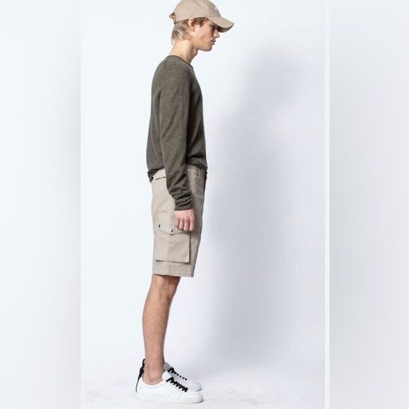 Zadig & Voltaire Pidji Chino cargo style shorts. NWT. Size 40. - Picture 2 of 7